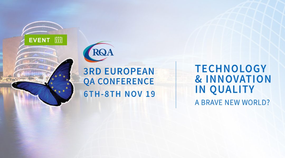 Come and meet ADAMAS Consulting at the RQA European QA Conference, Dublin